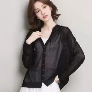 (스타일하우스)가디건 카디건 CD 니트 후드 URD039