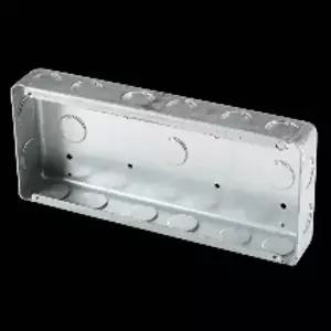 전기 3개용 사각 집합 박스 바디 44mm 전등 스틸 배관 부속 설비 소방