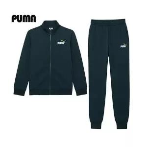 매장정품 푸마 스웨트 집업 트랙수트 주니어 여성 기모 트레이닝 세트 운동복 69193475 1871415