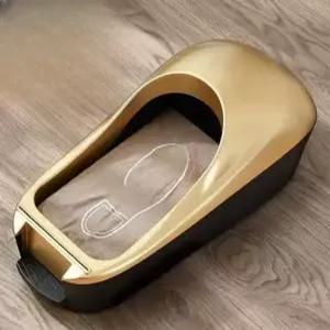 자동 슈커버 랩핑기 기계 신발 클린룸 필름 커버 덮개 포장 덧신