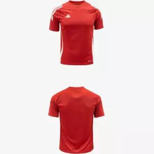 아디다스 반팔저지 주니어 통기성좋은 레드 바캉스 스포츠코디 헬스티셔츠 아웃도어티 활동성을챙긴 깔끔한