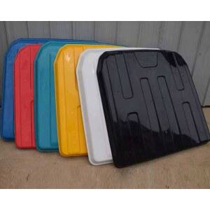 지게차 지붕 덮개 플라스틱 비막이 파란색플라스틱상단커버100x100cm 굴삭기 하드