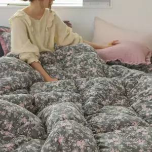 [이블랑] 순면 모달 고밀도워싱 먼지없는 옥수수솜 차렵이불침구 단품/세트