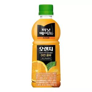 미닛메이드 시그니처 오렌지 350ml 24페트 / 포도 알로에 캔음
