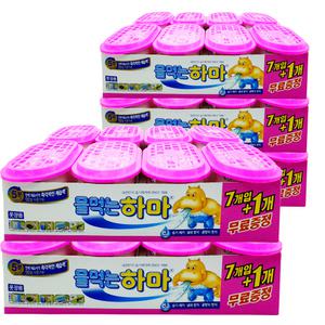 [정품] 물먹는하마 16개입/ 24개입/피죤 숯 습기제로 /제습제 물하마 습기제거