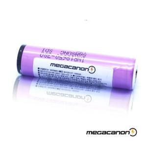 메가캐논 18650 삼성SDI INR18650-30Q 15A 고방전 보호회로 MEGACANON 3000mAh