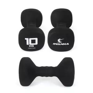 10kg (2개입 1세트) 네오프렌 사각아령 IW