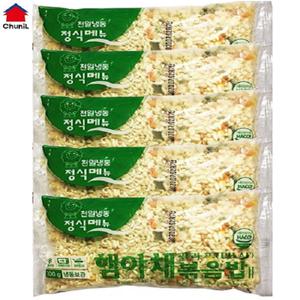 천일볶음밥/냉동밥/냉동 볶음밥/새우 낙지 김치 햄야채 300g 5봉