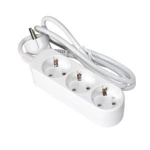 모노케어 3구 접지 10A 안전 멀티 탭 콘센트 1.5M