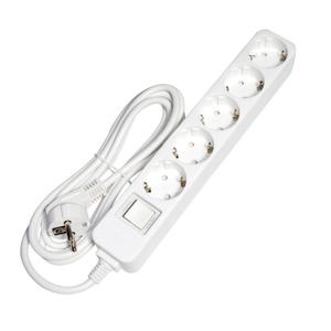 모노케어 5구 접지 10A 안전 멀티 탭 콘센트 1.5M