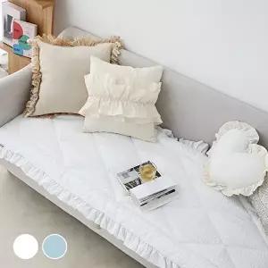 [아망떼]리엔나 시어서커 리플 프릴 쇼파패드 (4인)