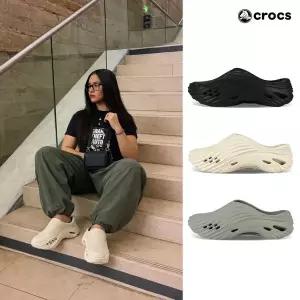 [크록스]*정품 당일배송* 크록스 에코 웨이브 클로그 슬리퍼 샌들 3종택1