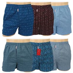 아날도바시니 순면 트렁크팬티 6종세트/남자팬티/남성속옷/언더웨어