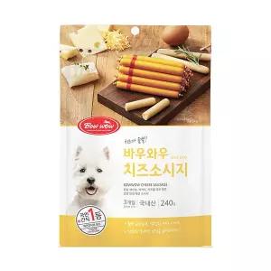 바우와우 치즈소세지 14P 애견간식