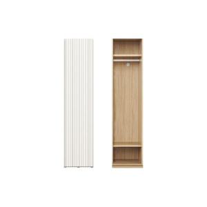 한샘 아트월 루버옷장 50cm(높이216cm) 1단 내부서랍형