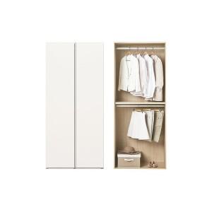 한샘 아트월 일반옷장 100cm(높이216cm) 2단 행거형