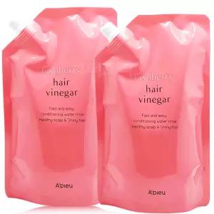 어퓨 라즈베리 헤어 식초 리필용 400ml + 400ml