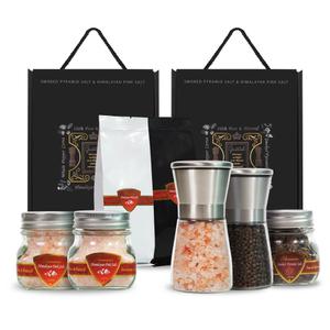 히말라야 소금장수 핑크 솔트 암염 소금 선물 세트 5종 및 답례품