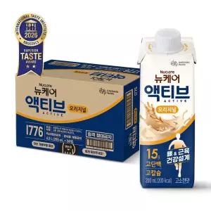 [롯데백화점]대상웰라이프 [대상웰라이프] 뉴케어 액티브 오리지널 (200ml x 24팩)