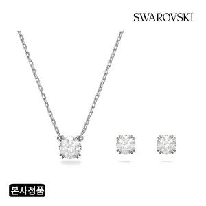 [롯데백화점]스와로브스키 [본사정품] Stilla 로듐 세트 5647663