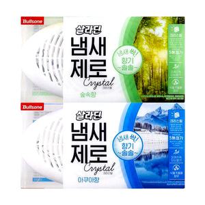 불스원 살라딘 냄새제로 삼중탈취제 아쿠아향 1개