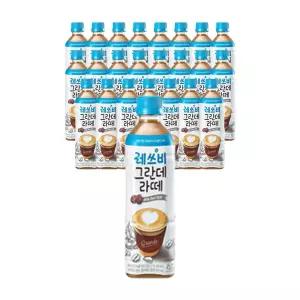 레쓰비 그란데 카페라떼, 500ml, 24개