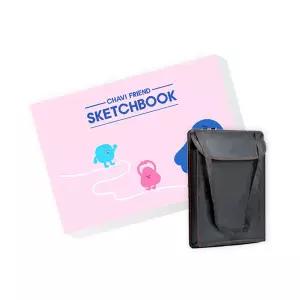 화구가방 미술화판 스케치북 도화지 8절 대용량, 105g, 125매