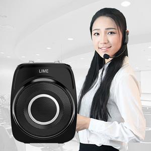 블루투스 무선마이크 기가폰 라임S93 강의용마이크 무선앰프 메가폰