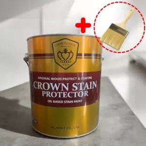 오일스테인 니스칠 나무방수 데크 목재용 방부목 페인트 투명오일스텐 색상 4L