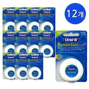 [오랄비] 왁스 치실 민트향 50M 12개 dn