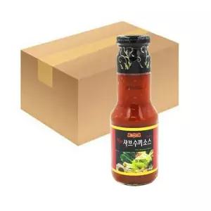 하이몬 칠리 샤브 수끼소스 300ml 12개입 1박스 무