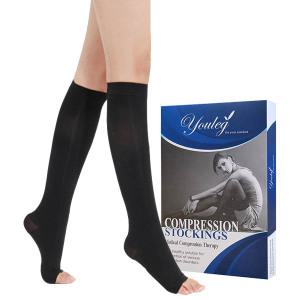 유레그 의료용 압박스타킹 1330 블랙 XL, 1개