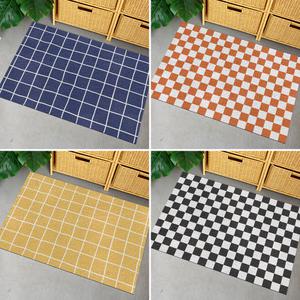 업소용 코일 현관 출입구용 바닥매트 출입구매트 사무실 발판 실외용 체커보드