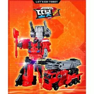 미니 또봇 붐 소방차 원터치 자동변신 무기 자동차 변신 로봇 미니카 닥쎈붐 합체 로보트 모형