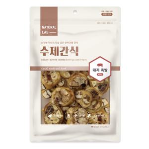 수제간식 돼지 족발 400g 강아지간식