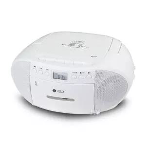 롯데 MP3 CD 카세트 플레이어 포터블 라디오 핑키-880/화이트 테이프 재생 녹음 어학용 pingky-880