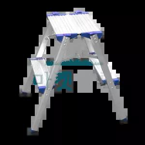 알룸 국산 알루미늄 가정용사다리 광폭 2단