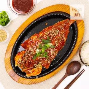 비건 소스 대관령 눈마을 황태 양념구이 6미 2미 3팩)