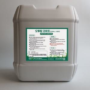 친환경 무농약 천연 잡초관리제 묘지 산소 잔디 잡초제거 관리 20리터 1통 비희석용