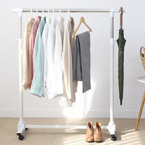 작은방 흰색행거 교복옷걸이 무볼트 양복걸이 중학생방