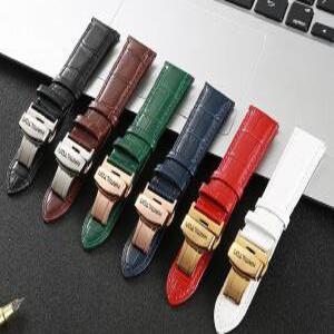 해밀턴 호환 시계 스트랩 가죽 시계줄 남성용 여성용 버클 밴드
