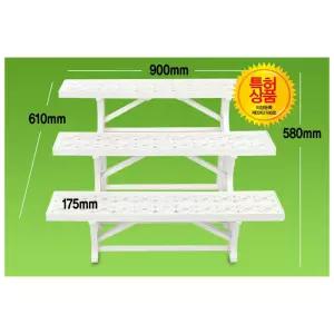 홈예스 homyes 화분 선반 2단 3단 진열대 받침대 정리대 식물 다육이 화초 난 진열대