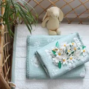 [갤러리아] [리틀아카이브][크레므앙팡] 나나 모달 인견 워싱 블랭킷 B(75X90)