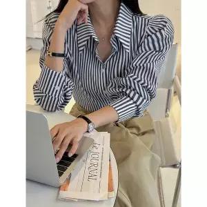 [다바걸][D&B made] 켄츠스트라이프셔츠