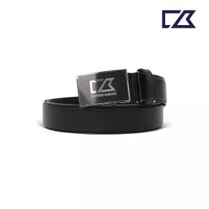 [커터앤벅] 남성 사각 로고 자동벨트-CBM3ABT391 BK