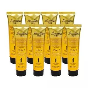 보스티나 시즌2 더 플러스 염색제 5호 내츄럴브라운X8/새치커버 셀프 흰머리 뿌리 염색약