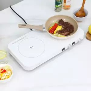 키친아트 라팔 2구 인덕션 KI-2800FS 자가설치 화이트/NSM