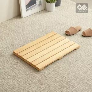 가든 통원목 일반(소형) 현관발판 베란다발판 욕실나무발판 매트