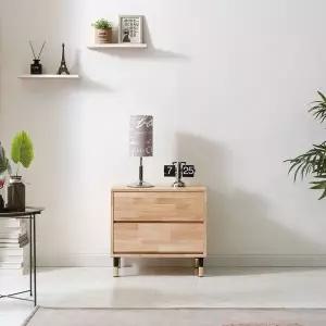 [아이앤] 렐리 600 고무나무원목 협탁 FI