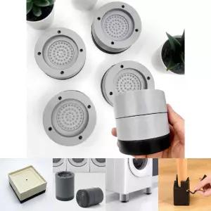 4개 쇼파 책상 가구 식탁 높이 조절 받침대/침대/세탁기/소음방지/고임목/의자/가구발/건조기/조절발/다리